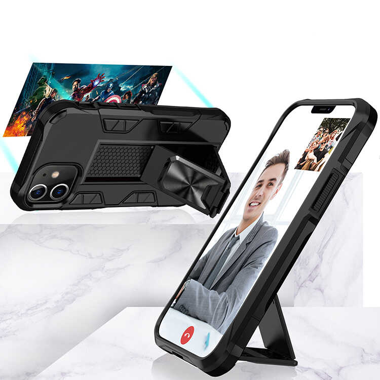 Apple iPhone 12 Case Zore Volve Cover - 9