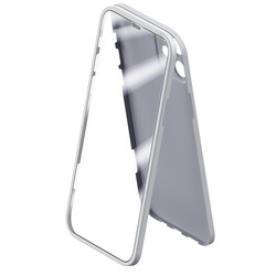 Apple iPhone 12 Kılıf Benks Full Covered 360 Protective Kapak Beyaz