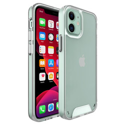 Apple iPhone 12 Kılıf Zore Gard Silikon Renksiz