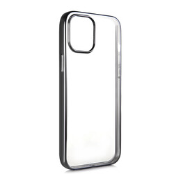 Apple iPhone 12 Mini Benks Magic Glitz Ultra-Thin Transparent Protective Soft Kapak Siyah