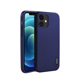 Apple iPhone 12 Mini Case ​​​​​Wiwu Sand Stone Cover Blue