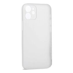 Apple iPhone 12 Mini Case Zore 1.Kalite PP Silicon White