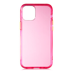 Apple iPhone 12 Mini Case Zore Bistro Cover Pink