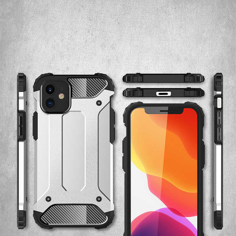 Apple iPhone 12 Mini Case Zore Crash Silicon Cover - 5