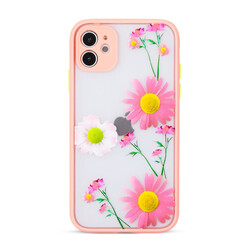 Apple iPhone 12 Mini Case Zore Fily Cover Pink