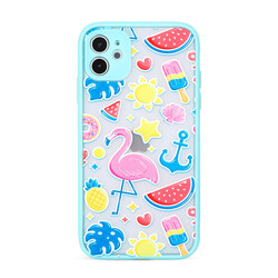 Apple iPhone 12 Mini Case Zore Fily Cover Turquoise