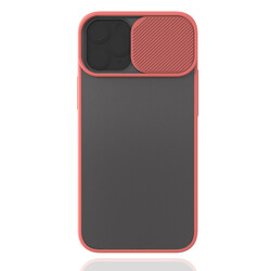 Apple iPhone 12 Mini Case Zore Lensi Cover Light Pink
