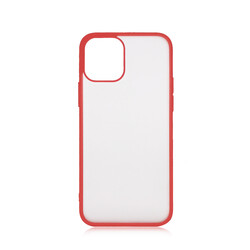 Apple iPhone 12 Mini Case Zore Mess Cover Red