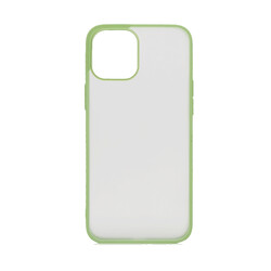 Apple iPhone 12 Mini Case Zore Mess Cover Açık Yeşil