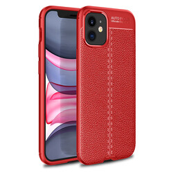 Apple iPhone 12 Mini Case Zore Niss Silicon Cover Red