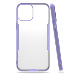 Apple iPhone 12 Mini Case Zore Parfe Cover Purple