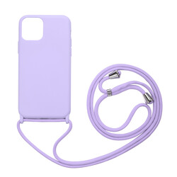 Apple iPhone 12 Mini Case Zore Ropi Cover Purple