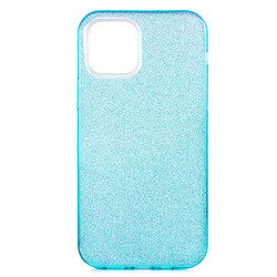 Apple iPhone 12 Mini Case Zore Shining Silicon Blue