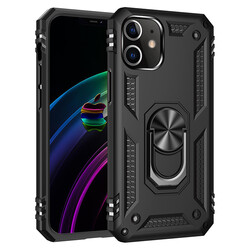 Apple iPhone 12 Mini Case Zore Vega Cover Black