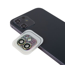 Apple iPhone 12 Mini CL-08 Camera Lens Protector Colorful