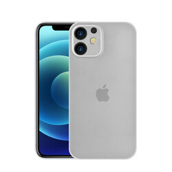Apple iPhone 12 Mini Kılıf ​​​​​Wiwu Skin Nano PP Kapak Beyaz