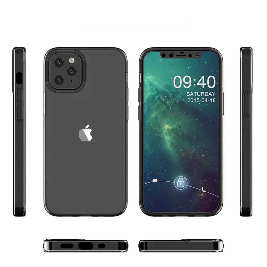 Apple iPhone 12 Mini Kılıf Zore Süper Silikon Kapak - 4
