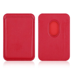 Apple iPhone 12 Mini Zore Cardsafe Kartlık Kırmızı