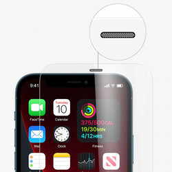 Apple iPhone 12 Mini Zore Vox Glass Temperli Ekran Koruyucu Renksiz