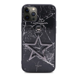 Apple iPhone 12 Pro Case Kajsa Starry Series Marble Cover NO3