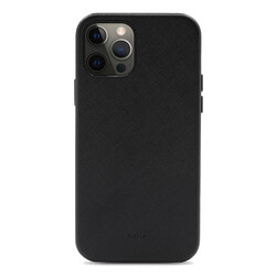 Apple iPhone 12 Pro Case ​Kajsa Woven Cover Black