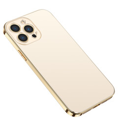 Apple iPhone 12 Pro Case Zore Bobo Cover Gold