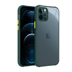 Apple iPhone 12 Pro Case ​​Zore Kaff Cover Dark Green