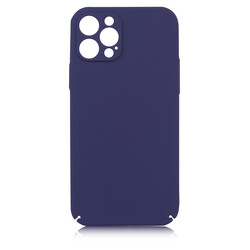 Apple iPhone 12 Pro Case Zore Kapp Cover Navy blue