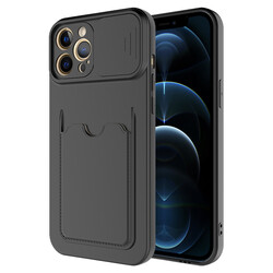 Apple iPhone 12 Pro Case ​Zore Kartix Cover Black