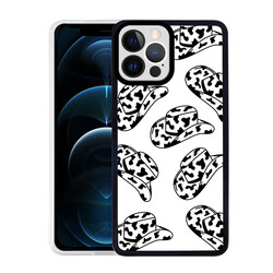 Apple iPhone 12 Pro Case Zore M-Fit Patterned Cover Hat No5