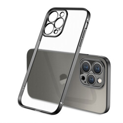 Apple iPhone 12 Pro Case Zore Matte Gbox Cover Black
