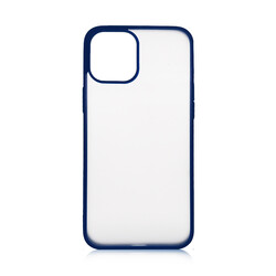 Apple iPhone 12 Pro Case Zore Mess Cover Navy blue