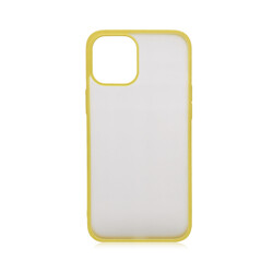 Apple iPhone 12 Pro Case Zore Mess Cover Yellow