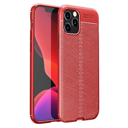Apple iPhone 12 Pro Case Zore Niss Silicon Cover Red