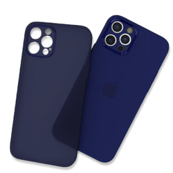 Apple iPhone 12 Pro Case ​​Zore Tiny Cover Blue