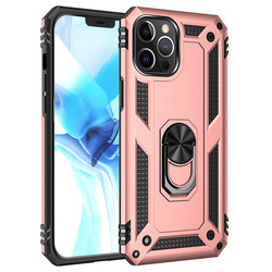 Apple iPhone 12 Pro Case Zore Vega Cover Rose Gold