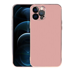 Apple iPhone 12 Pro Case Zore Viyana Cover Rose Gold