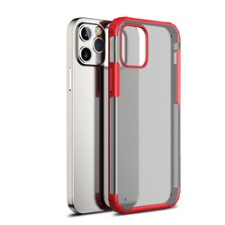 Apple iPhone 12 Pro Case Zore Volks Cover Red