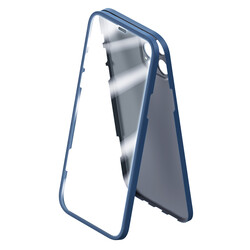 Apple iPhone 12 Pro Kılıf Benks Full Covered 360 Protective Kapak Mavi