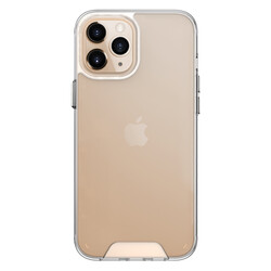 Apple iPhone 12 Pro Kılıf Zore Gard Silikon Renksiz