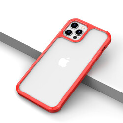 Apple iPhone 12 Pro Kılıf Zore Roll Kapak Kırmızı