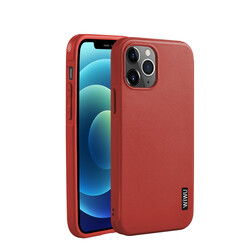 Apple iPhone 12 Pro Max Case ​​​​​Wiwu Sand Stone Cover Red