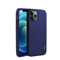 Apple iPhone 12 Pro Max Case ​​​​​Wiwu Sand Stone Cover Blue