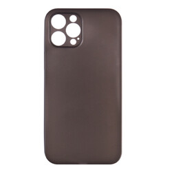 Apple iPhone 12 Pro Max Case ​​​​​Wiwu Skin Nano PP Cover Transparent Black