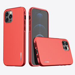 Apple iPhone 12 Pro Max Case Wlons Hill Cover Red