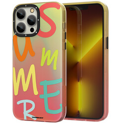Apple iPhone 12 Pro Max Case YoungKit Summer Series Cover Orange