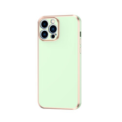 Apple iPhone 12 Pro Max Case Zore Bark Cover Green