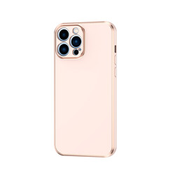 Apple iPhone 12 Pro Max Case Zore Bark Cover Rose Gold