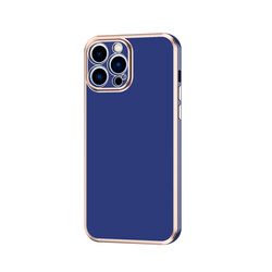 Apple iPhone 12 Pro Max Case Zore Bark Cover Navy blue