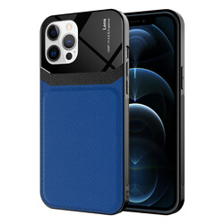 Apple iPhone 12 Pro Max Case ​Zore Emiks Cover Navy blue